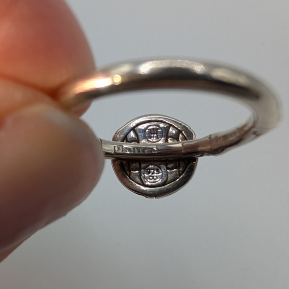 John Hardy Silver Bamboo Topaz And Iolite Ring - Picture 5 of 7